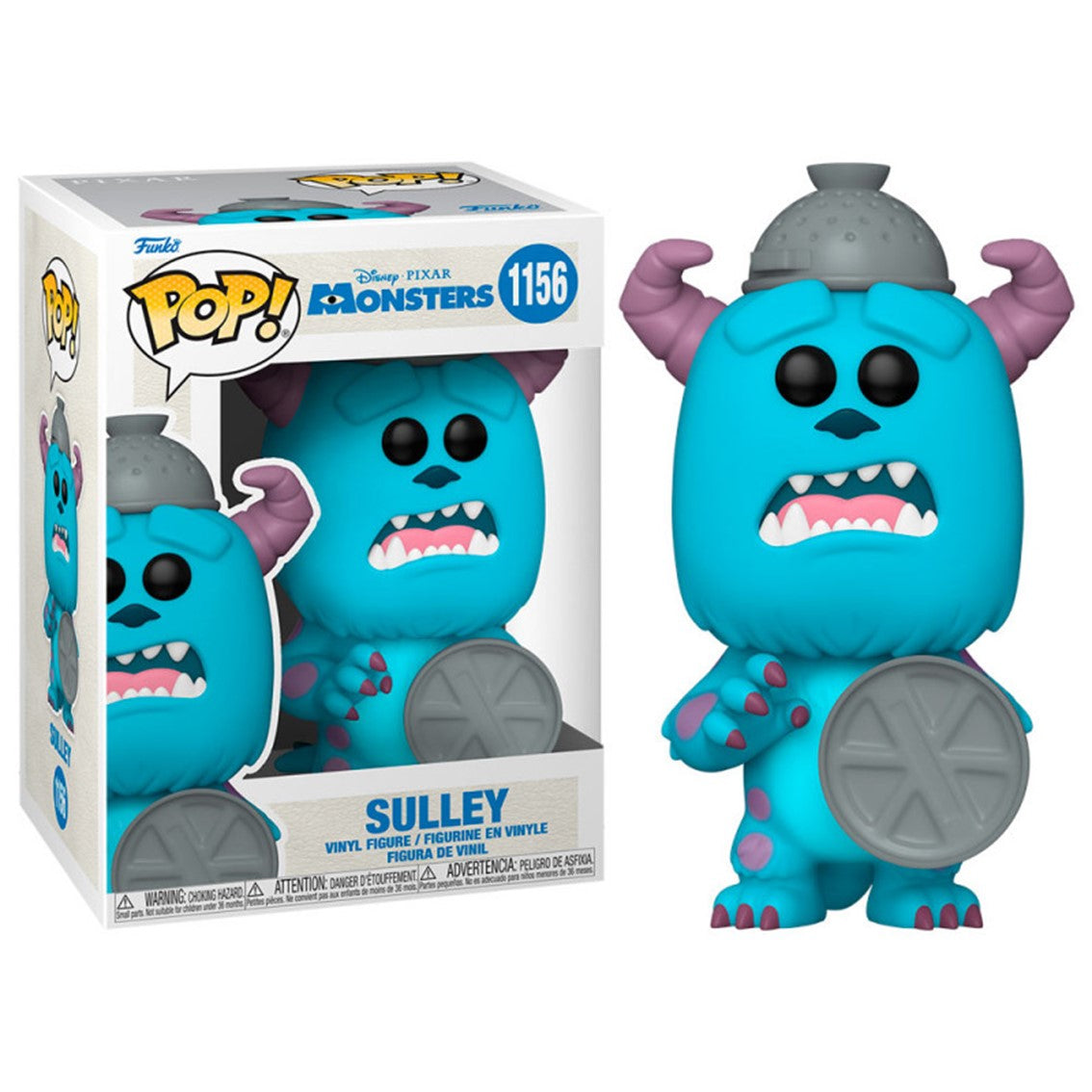 FUNKO POP DISNEY MONSTRUOS SA MONSTER INC 20TH SULLEY WITH LID 57744