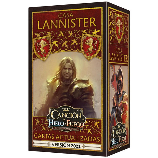 JUEGO DE MESA CANCION DE HIELO Y FUEGO: PACK DE FACCION LANNISTER PEGI 14