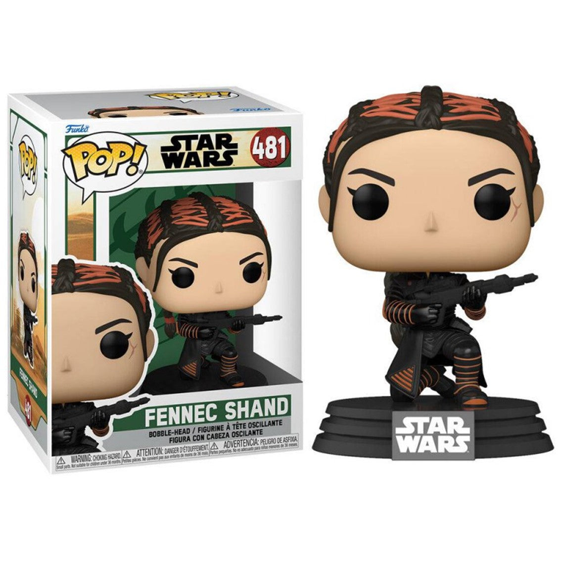 FUNKO POP STAR WARS THE BOOK OF BOBA FETT FENNEC SHAND 60237