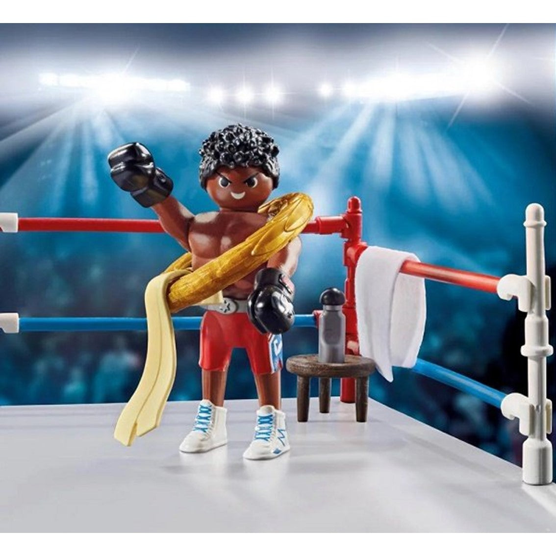 PLAYMOBIL CAMPEON DE BOXEO
