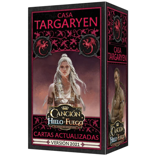 JUEGO DE MESA CANCION DE HIELO Y FUEGO PACK DE FACCION TARGARYEN PEGI 14