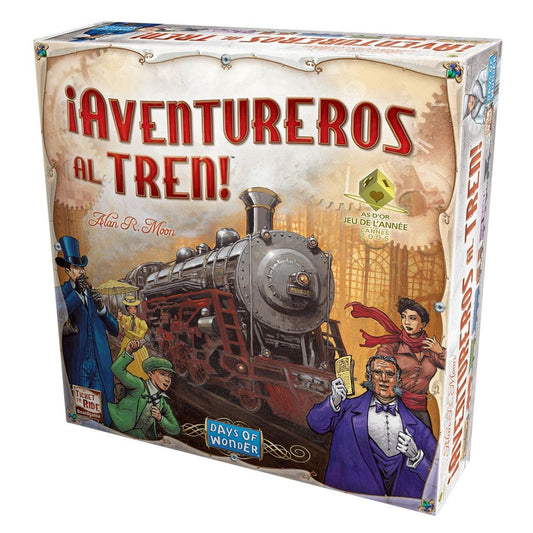 Juego de mesa aventureros al tren pegi 8