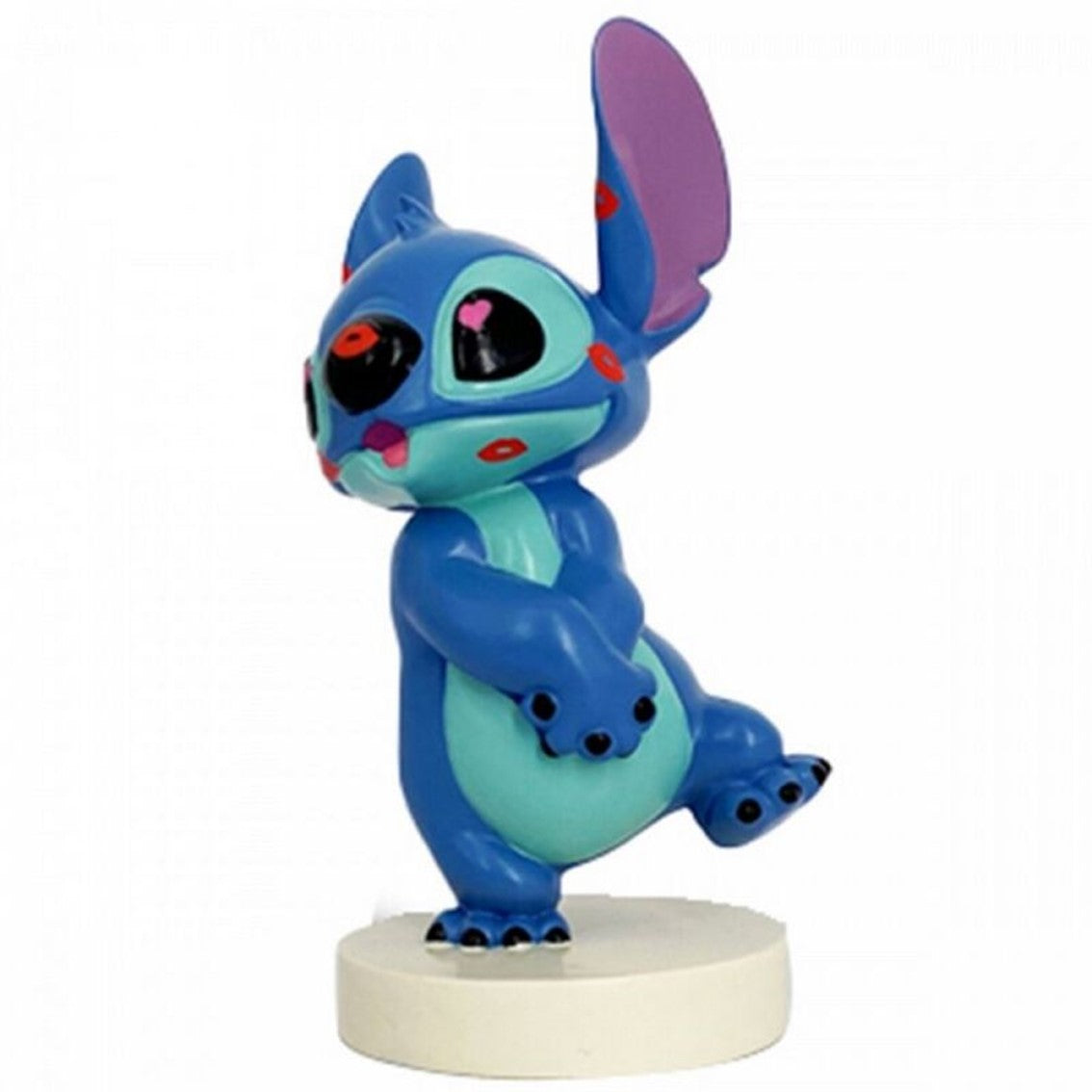 Figura enesco lilo & stitch -  stitch con pintalabios