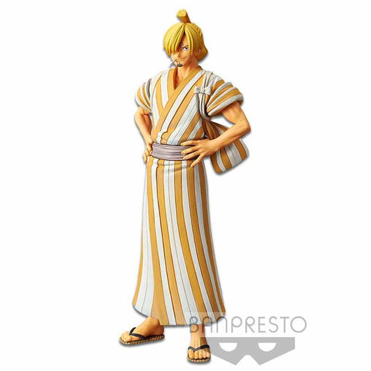 FIGURA BANPRESTO ONE PIECE SANJI WANOKUNI VOL. 5 THE GRANDLINEMEN