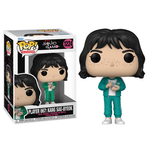 Funko pop series tv el juego del calamar jugador: sae - byeok 067 64797