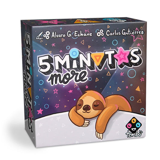 JUEGOS DE MESA 5 MINUTES MORE PEGI 8