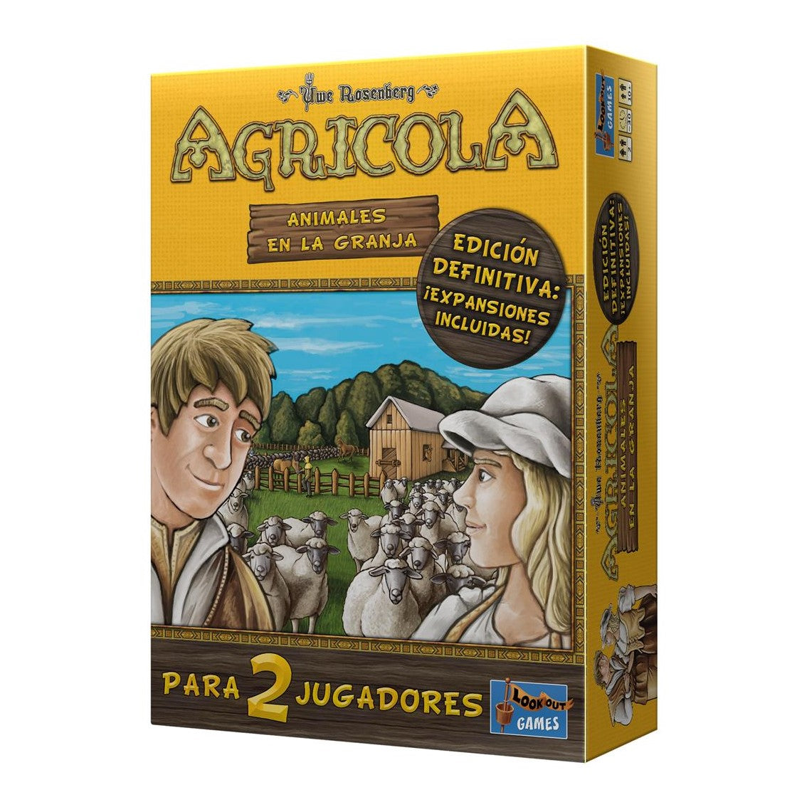 JUEGO DE MESA AGRICOLA ANIMALES EN LA GRANJA EDICION DEFINITIVA EXPANSIONES INCLUIDAS PEGI 10