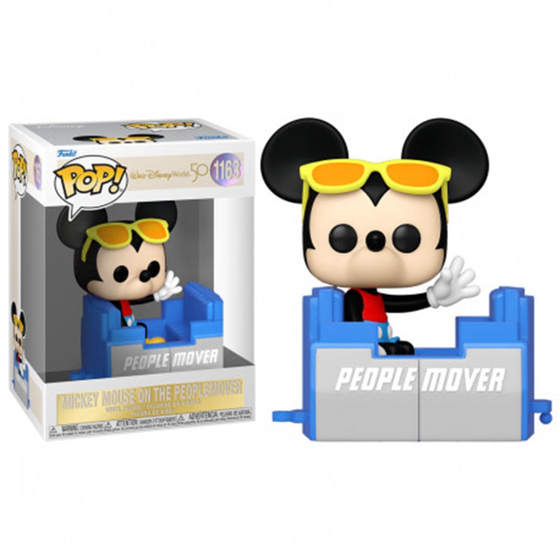 FUNKO POP DISNEY WALT DISNEY ANIVERSARIO 50TH PEOPLE MOVER MICKEY 59507