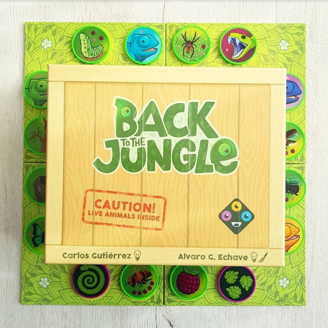 JUEGO DE MESA BACK TO THE JUNGLE PEGI 6