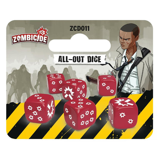 DADOS JUEGO DE MESA ZOMBICIDE 2ND EDITION - Z POP Toys