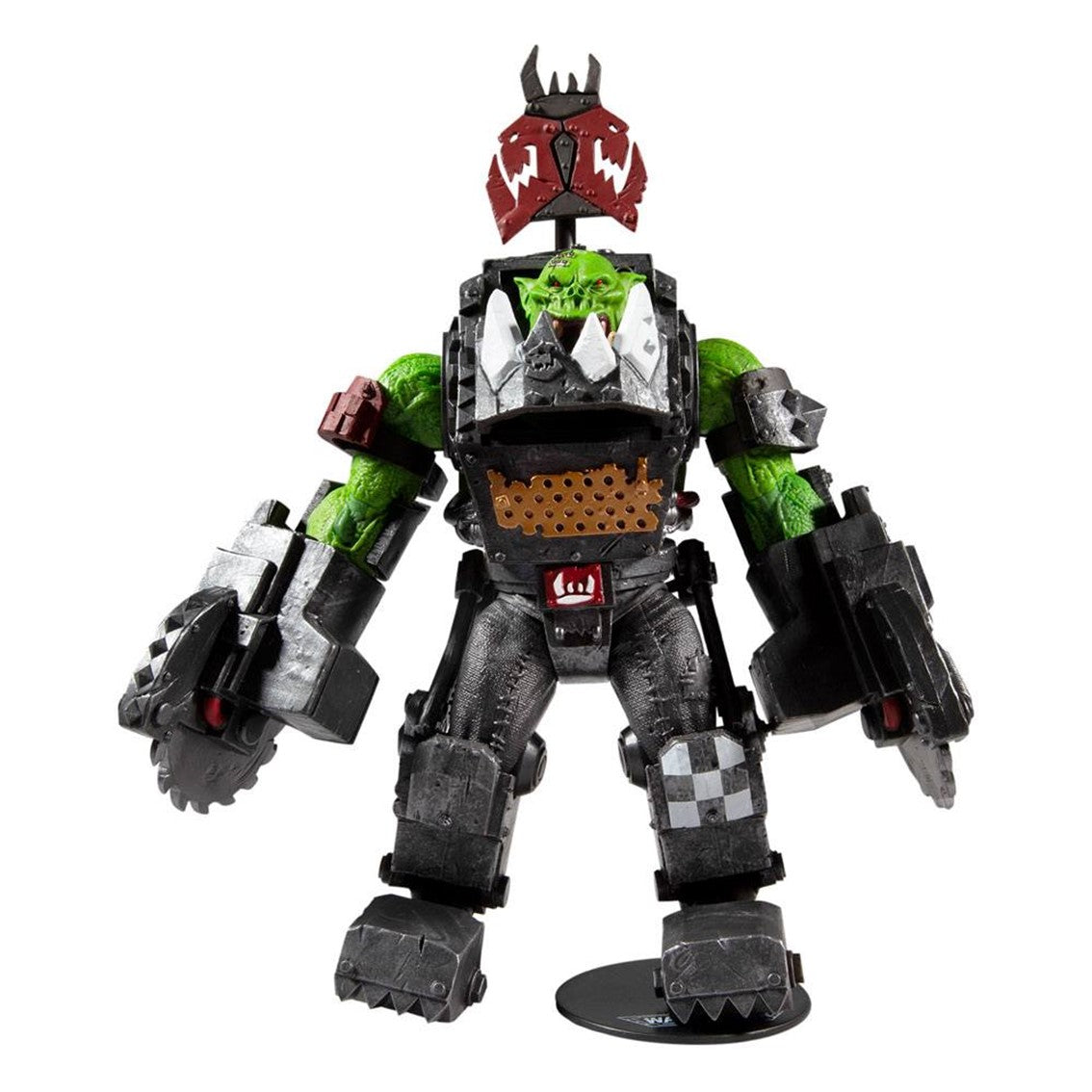 FIGURA MCFARLANE TOYS WARHAMMER 40K ORK MEGANOB CON SIERRA CIRCULAR