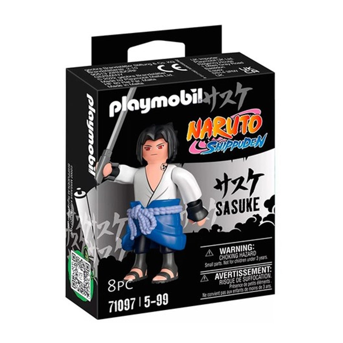 PLAYMOBIL NARUTO SHIPPUDEN UCHIHA SASUKE