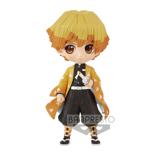 FIGURA BANPRESTO Q POSKET KIMETSU NO YAIBA DEMON SLAYER ZENITSU AGATSUMA VER. A
