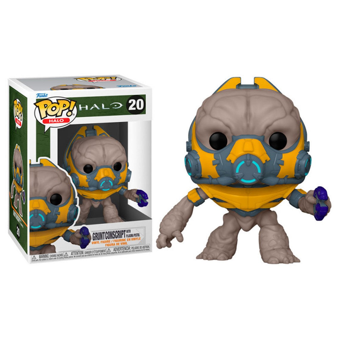 FUNKO POP VIDEOJUEGOS HALO INFINITE GRUNT CON PISTOLA DE PLASMA 59335