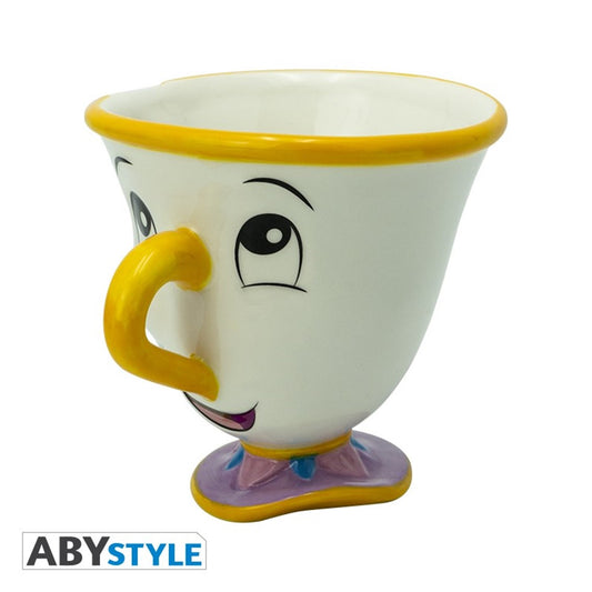 TAZA 3D ABYSTYLE DISNEY LA BELLA Y LA BESTIA -  CHIP