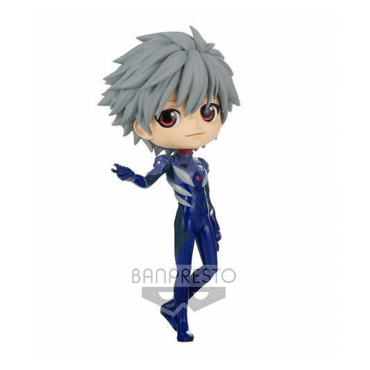 FIGURA BANPRESTO Q POSKET EVANGELION NEW THEATRICAL EDITION KAWORU NAGISA PLUGSUIT SYLE VER. A