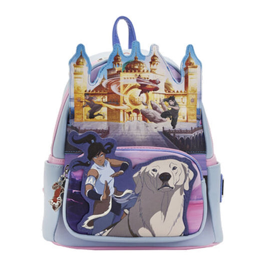 MINI MOCHILA LOUNGEFLY LA LEYENDA DE KORRA TEAM KORRA