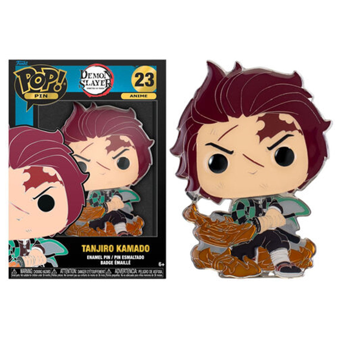 Pop pin loungefly funko demon slayer kimetsu no yaiba tanjiro kamado