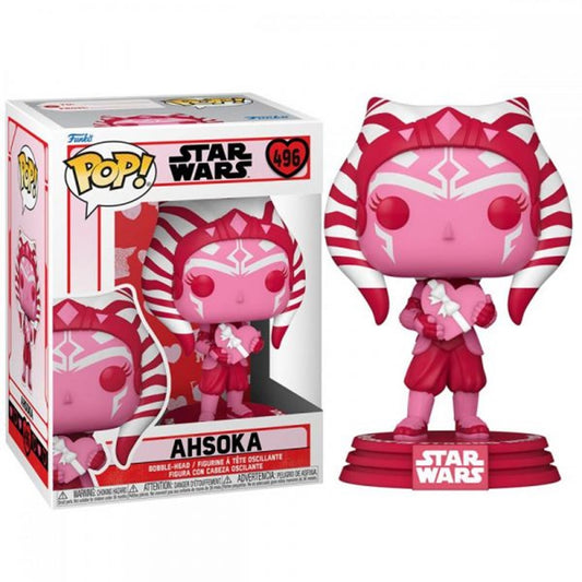 FUNKO POP STAR WARS THE MANDALORIAN SAN VALENTÍN AHSOKA 60120