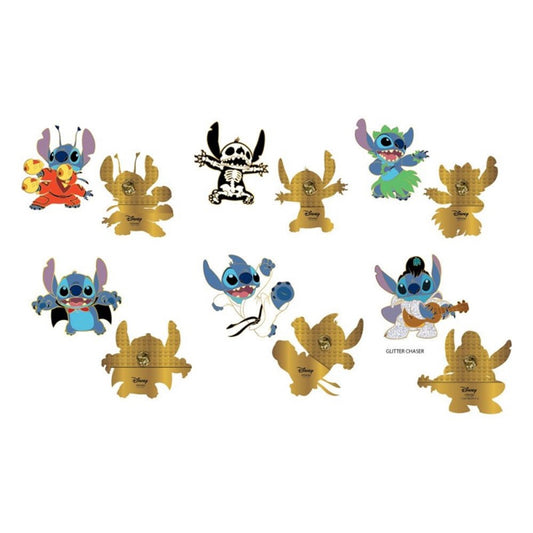 CAJA SORPRESA PIN SELLO LOUNGEFLY FUNKO DISNEY LILO & STITCH STITCH ESTILOS VARIADOS MISTERY BOX
