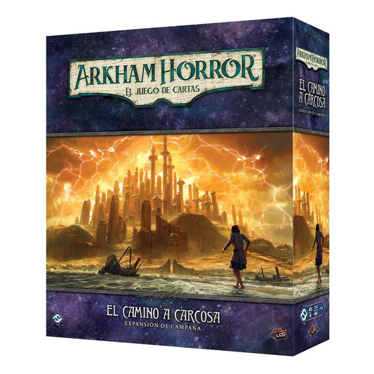 JUEGO DE MESA ARKHAM HORROR: EL CAMINO A CARCOSA EXP. CAMPAÑA PEGI 14 - Z POP Toys