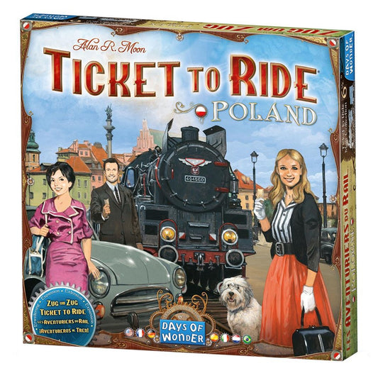 JUEGO DE MESA AVENTUREROS AL TREN POLONIA PEGI 8 - Z POP Toys