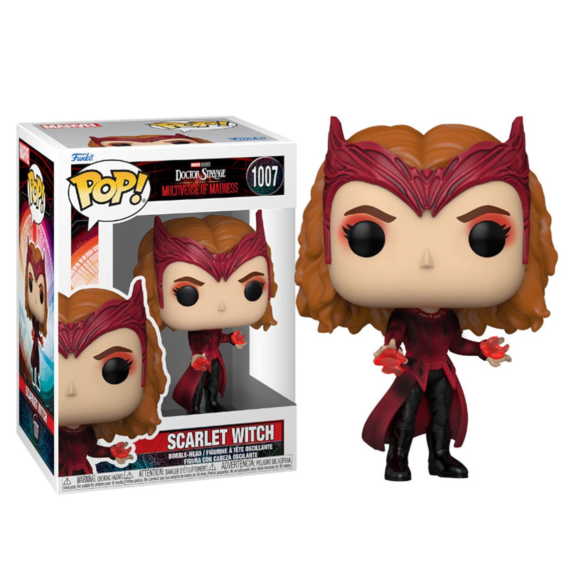 FUNKO POP DOCTOR STRANGE MULTIVERSO DE LA LOCURA SCARLET WITCH BRUJA ESCARLATA 60923