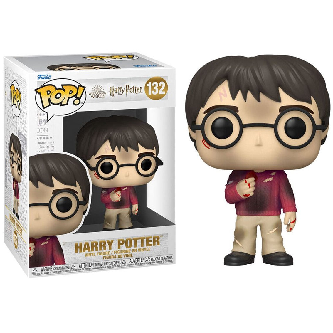 FUNKO POP HARRY POTTER ANIVERSARIO EDICION HARRY POTTER CON LA PIEDRA FILOSOFAL 57366