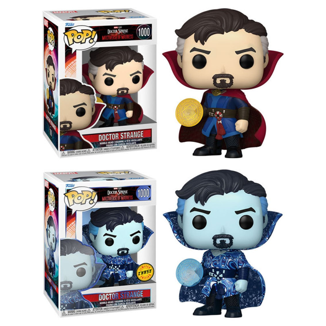 Funko pop doctor strange multiverso de la locura doctor strange con opcion chase 60917