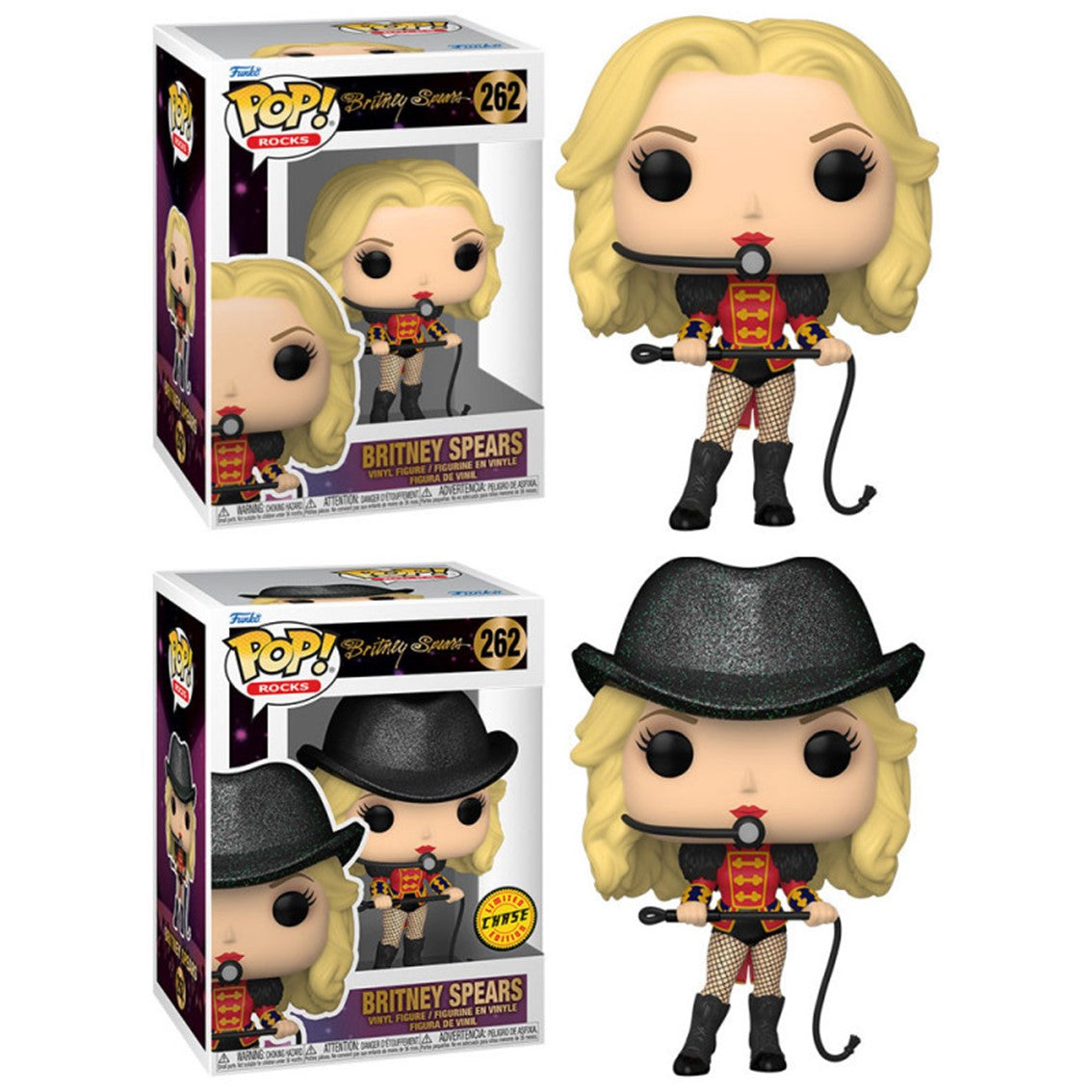 FUNKO POP ESTRELLAS DE LA MUSICA BRITNEY SPEARS CIRCUS CON OPCION CHASE 61435