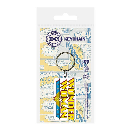LLAVERO PYRAMID DC COMICS WONDER WOMAN LOGO