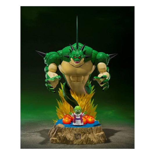 Figura tamashii nations dragon ball z porunga & dende come forth genuine shenron!! s.h. figuarts bandai