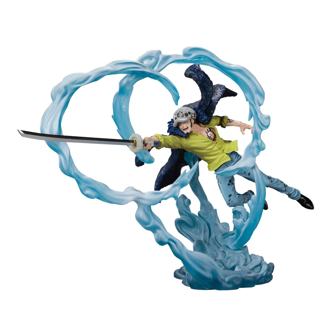 Figura tamashii nations trafalgar law battle of monster onigashima one piece figuarts zero