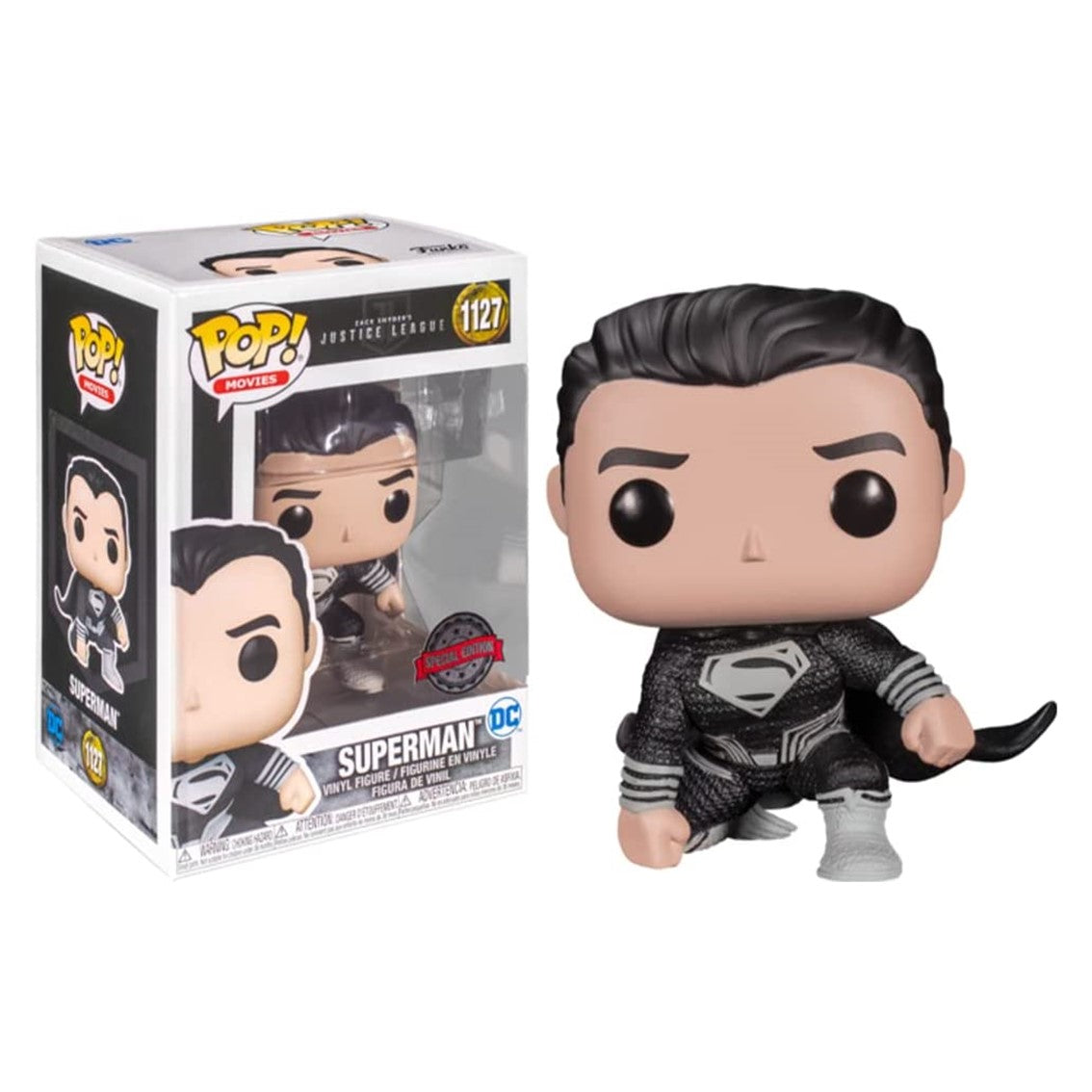 FUNKO POP DC COMICS LA LIGA DE LA JUSTICIA ZACK SNYDER SUPERMAN EDICION ESPECIAL EXCLUSIVA 56835