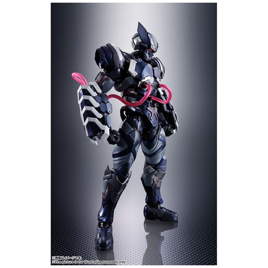 Figura tamashii nations sh figuarts marvel tech - on wolverine venom symbiote