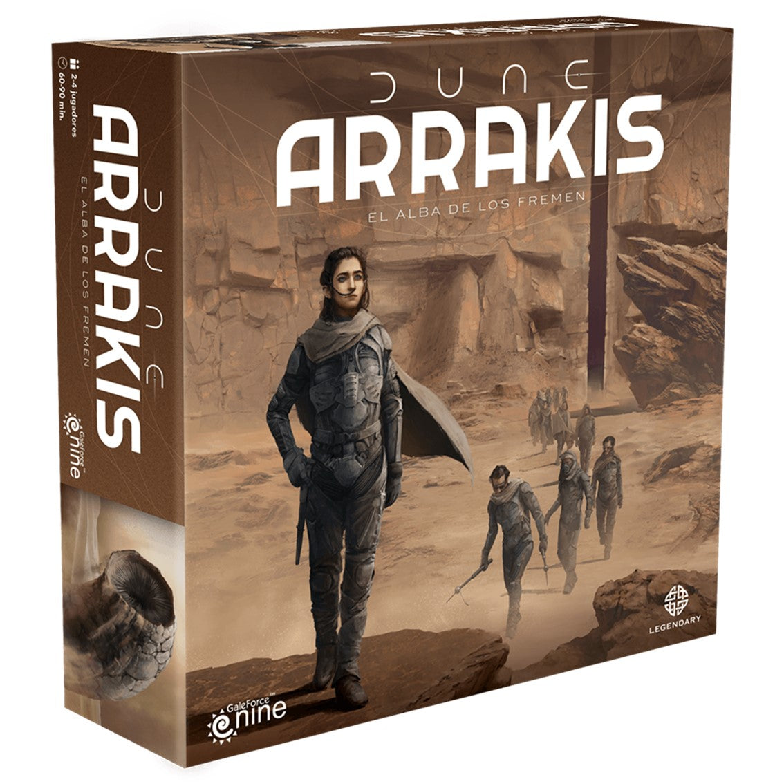 JUEGO DE MESA DUNE ARRAKIS: EL ALBA DE LOS FREMEN PEGI 14