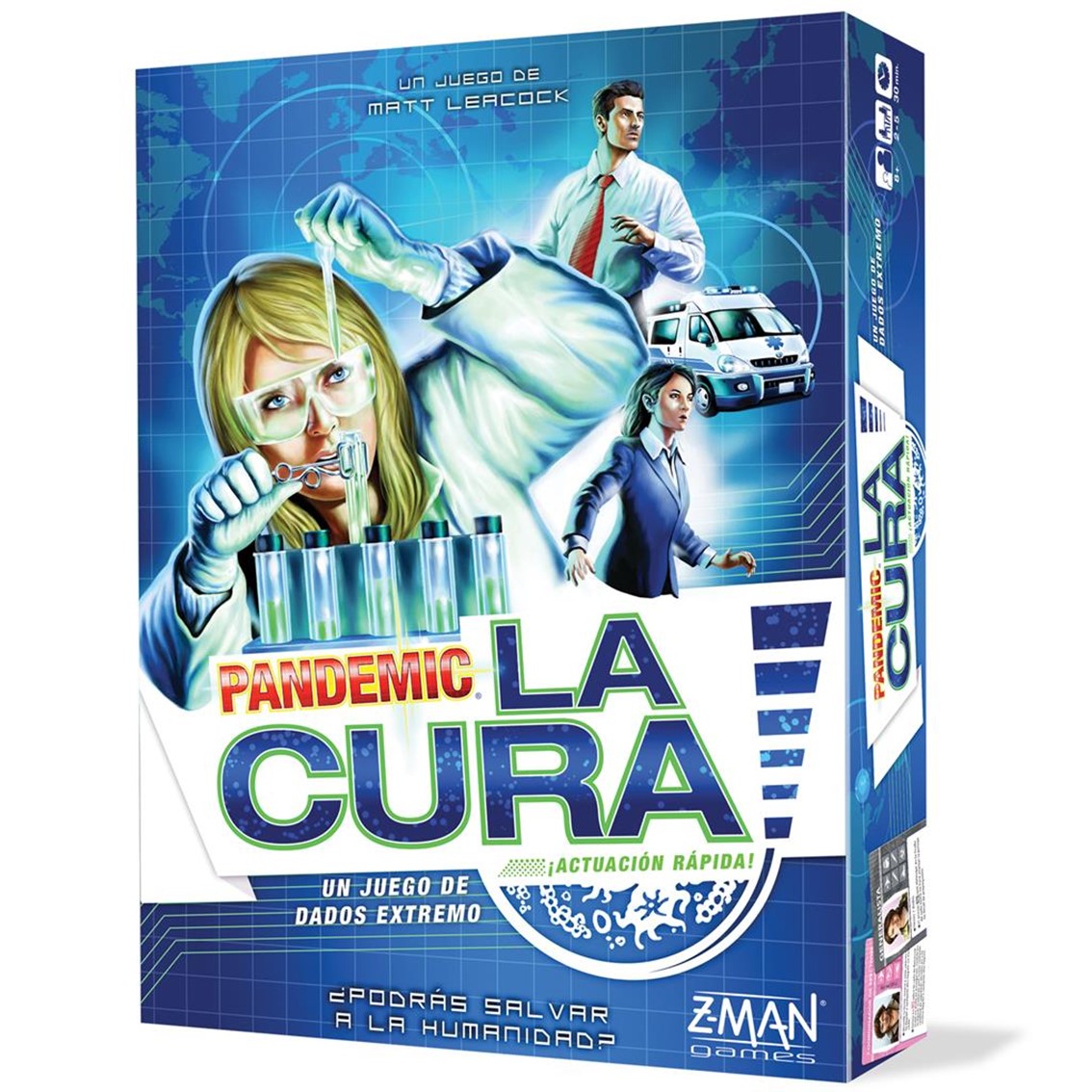 JUEGO DE MESA PANDEMIC LA CURA PEGI 8