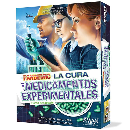 JUEGO DE MESA PANDEMIC LA CURA EXPANSION MEDICAMENTOS EXPERIMENTALES PEGI 8