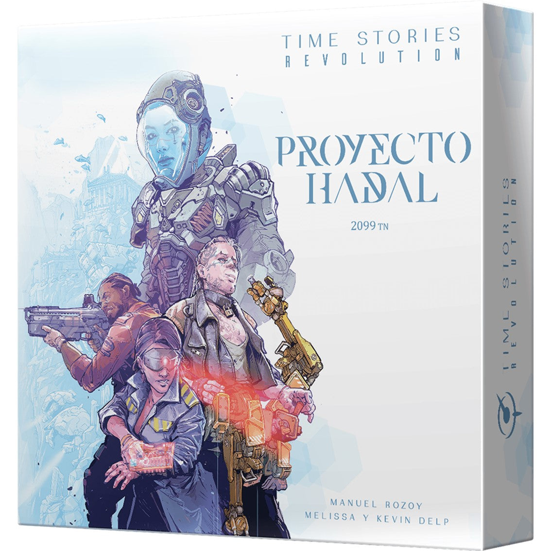 Juego de mesa t.i.m.e. stories revolution proyecto hadal pegi 12