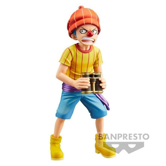 FIGURA BANPRESTO ONE PIECE DXF THE GRANDLINE CHILDREN WANOKUNI SPECIAL BUGGY