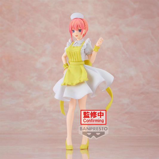 FIGURA BANPRESTO THE QUINTESSENTIAL QUINTUPLETS MOVIE KYUNTIES ICHIKA NAKANO NURSE VERSION