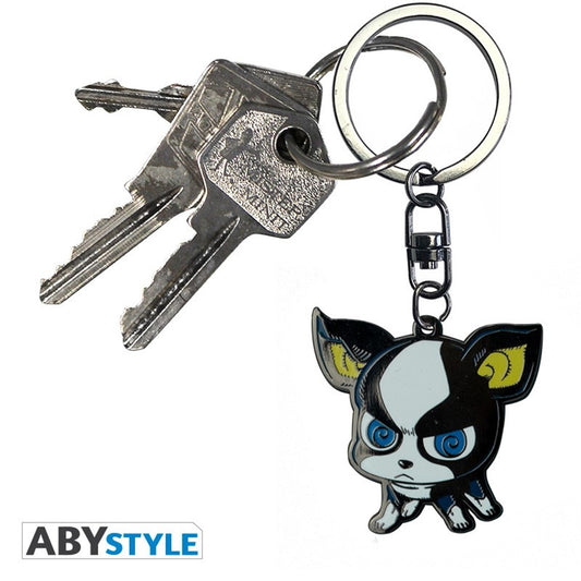 LLAVERO METALICO ABYSTYLE JOJO'S BIZARRE ADVENTURE -  IGGY - Z POP Toys