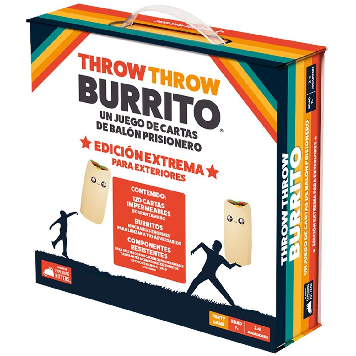 JUEGO DE MESA THROW THROW BURRITO EDICION EXTREMA PARA EXTERIORES PEGI 7 - Z POP Toys