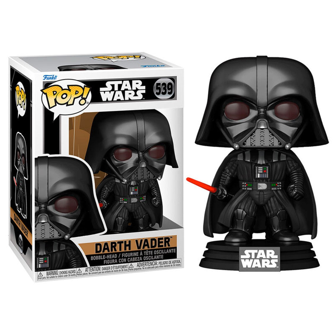 FUNKO POP STAR WARS OBI - WAN KENOBI DARTH VADER 64557