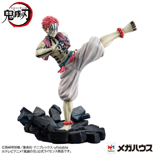 FIGURA MEGAHOUSE KIMETSU NO YAIBA DEMON SLAYER UPPER THREE AKAZA G.E.M