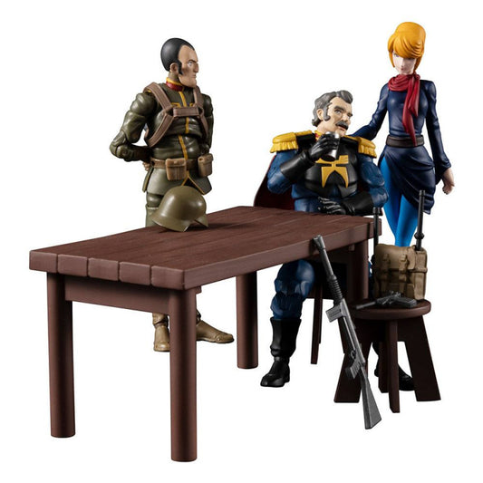 FIGURAS MEGAHOUSE G.M.G MOBILE SUIT GUNDAM PRINCIPALITY OF ZEON TEAM RAMBA RAL SET - Z POP Toys