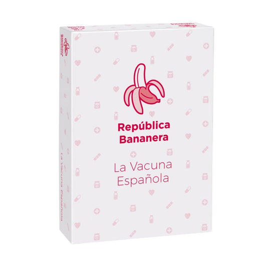 JUEGO DE CARTAS REPÚBLICA BANANERA -  LA VACUNA ESPAÑOLA PEGI 18 - Z POP Toys