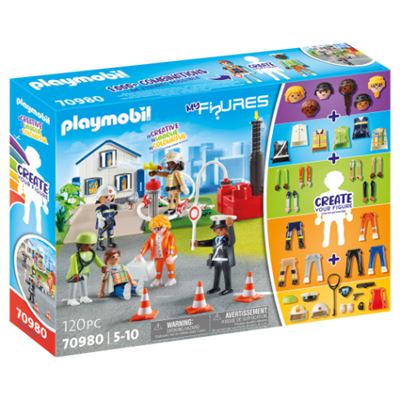 Playmobil my figures: mision de rescate