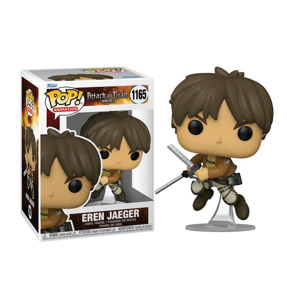 Funko pop attack on titan shingeki no kyojin eren jaeger 57980