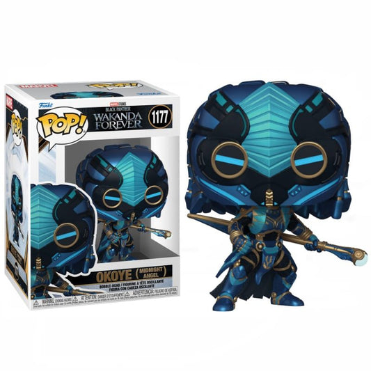 Funko pop marvel black panther wakanda forever okoye midnight angel 66719